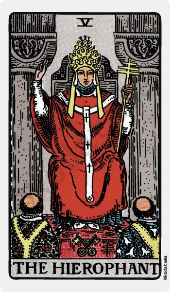 法王（The Hierophant）